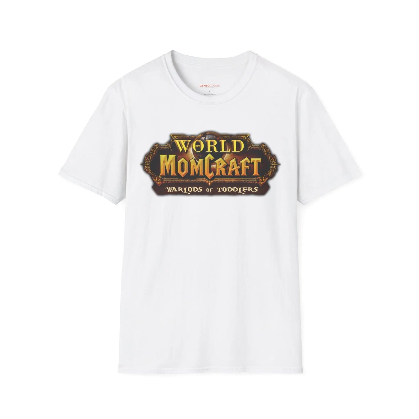 World of Momcraft | Unisex Softstyle T-Shirt | Perfect for World of Warcraft Moms  Geniogoods