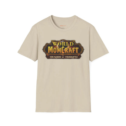 World of Momcraft | Unisex Softstyle T-Shirt | Perfect for World of Warcraft Moms  Geniogoods
