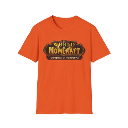 World of Momcraft | Unisex Softstyle T-Shirt | Perfect for World of Warcraft Moms  Geniogoods