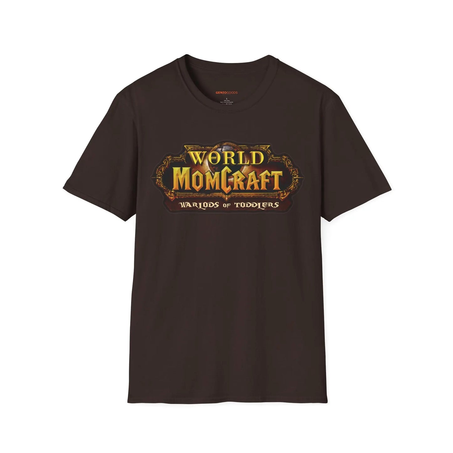 World of Momcraft | Unisex Softstyle T-Shirt | Perfect for World of Warcraft Moms  Geniogoods