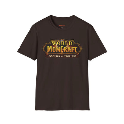 World of Momcraft | Unisex Softstyle T-Shirt | Perfect for World of Warcraft Moms  Geniogoods