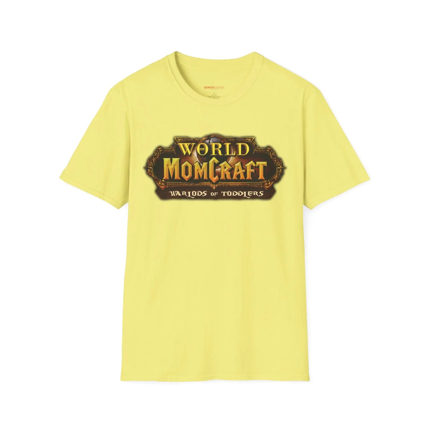 World of Momcraft | Unisex Softstyle T-Shirt | Perfect for World of Warcraft Moms  Geniogoods