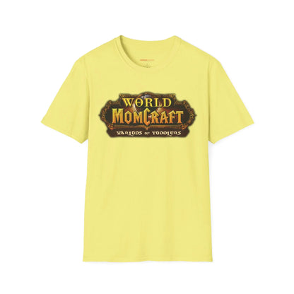World of Momcraft | Unisex Softstyle T-Shirt | Perfect for World of Warcraft Moms  Geniogoods