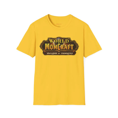 World of Momcraft | Unisex Softstyle T-Shirt | Perfect for World of Warcraft Moms  Geniogoods