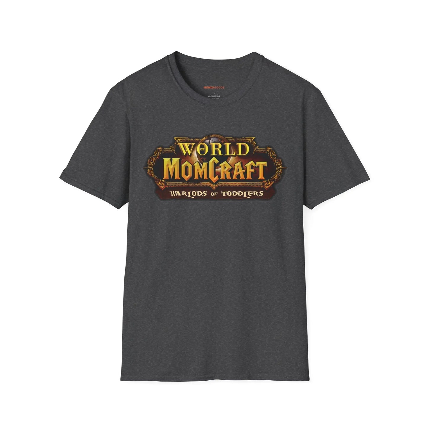 World of Momcraft | Unisex Softstyle T-Shirt | Perfect for World of Warcraft Moms  Geniogoods
