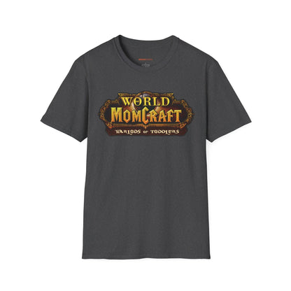 World of Momcraft | Unisex Softstyle T-Shirt | Perfect for World of Warcraft Moms  Geniogoods