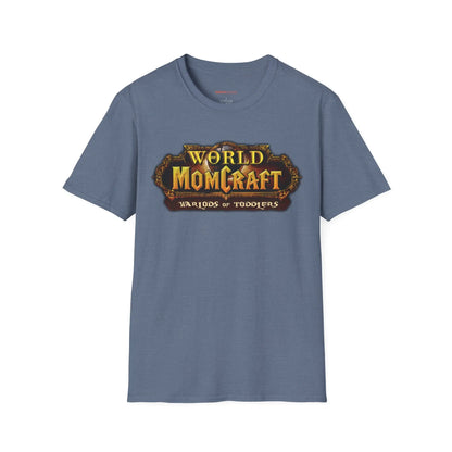 World of Momcraft | Unisex Softstyle T-Shirt | Perfect for World of Warcraft Moms  Geniogoods