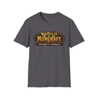 World of Momcraft | Unisex Softstyle T-Shirt | Perfect for World of Warcraft Moms  Geniogoods