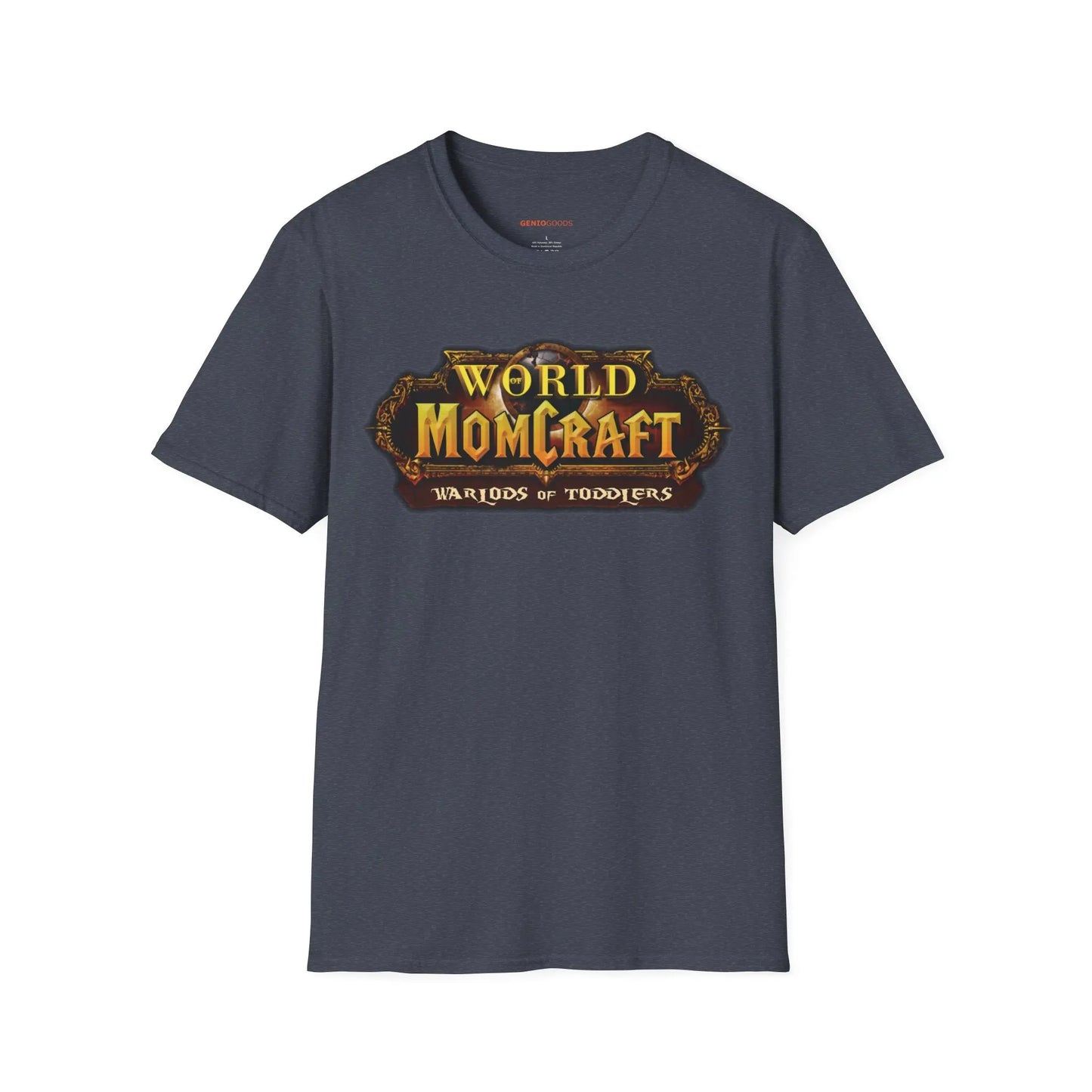 World of Momcraft | Unisex Softstyle T-Shirt | Perfect for World of Warcraft Moms  Geniogoods
