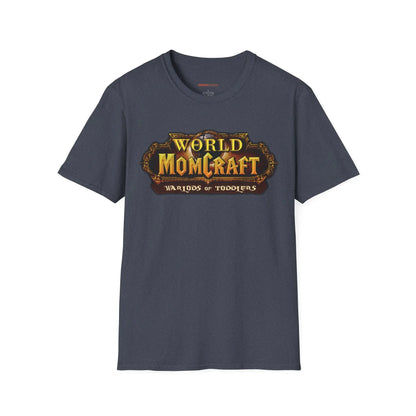 World of Momcraft | Unisex Softstyle T-Shirt | Perfect for World of Warcraft Moms  Geniogoods