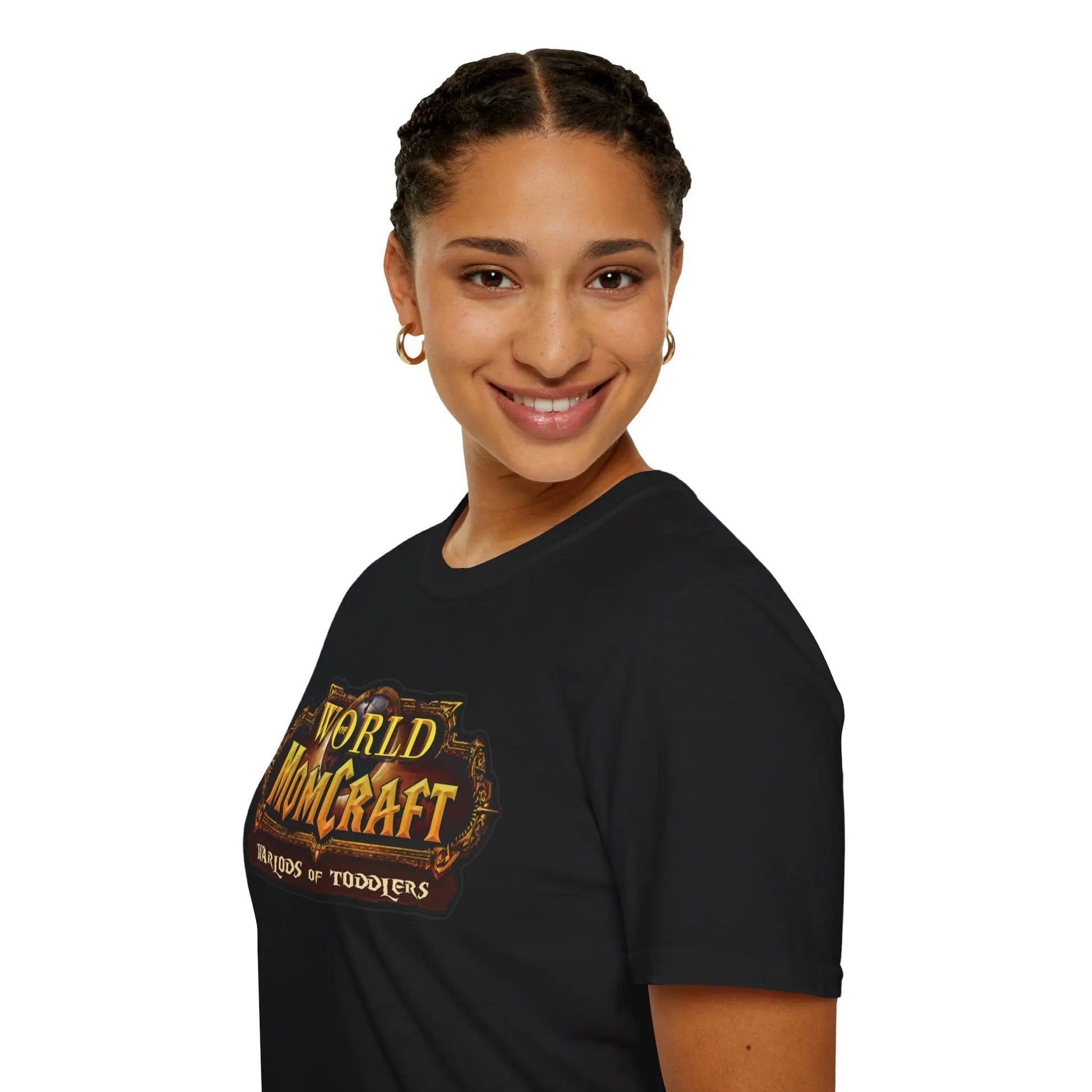World of Momcraft | Unisex Softstyle T-Shirt | Perfect for World of Warcraft Moms  Geniogoods