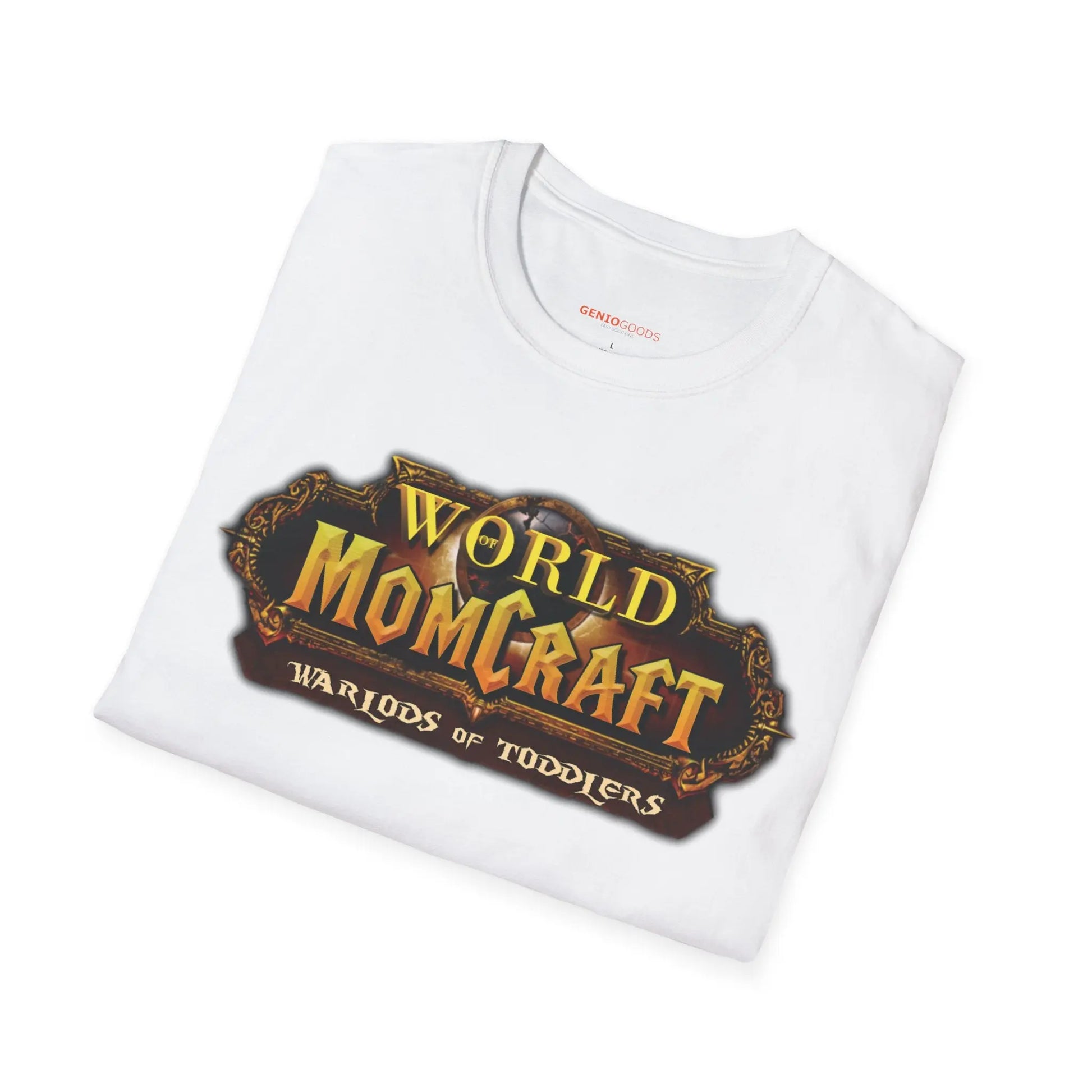 World of Momcraft | Unisex Softstyle T-Shirt | Perfect for World of Warcraft Moms  Geniogoods
