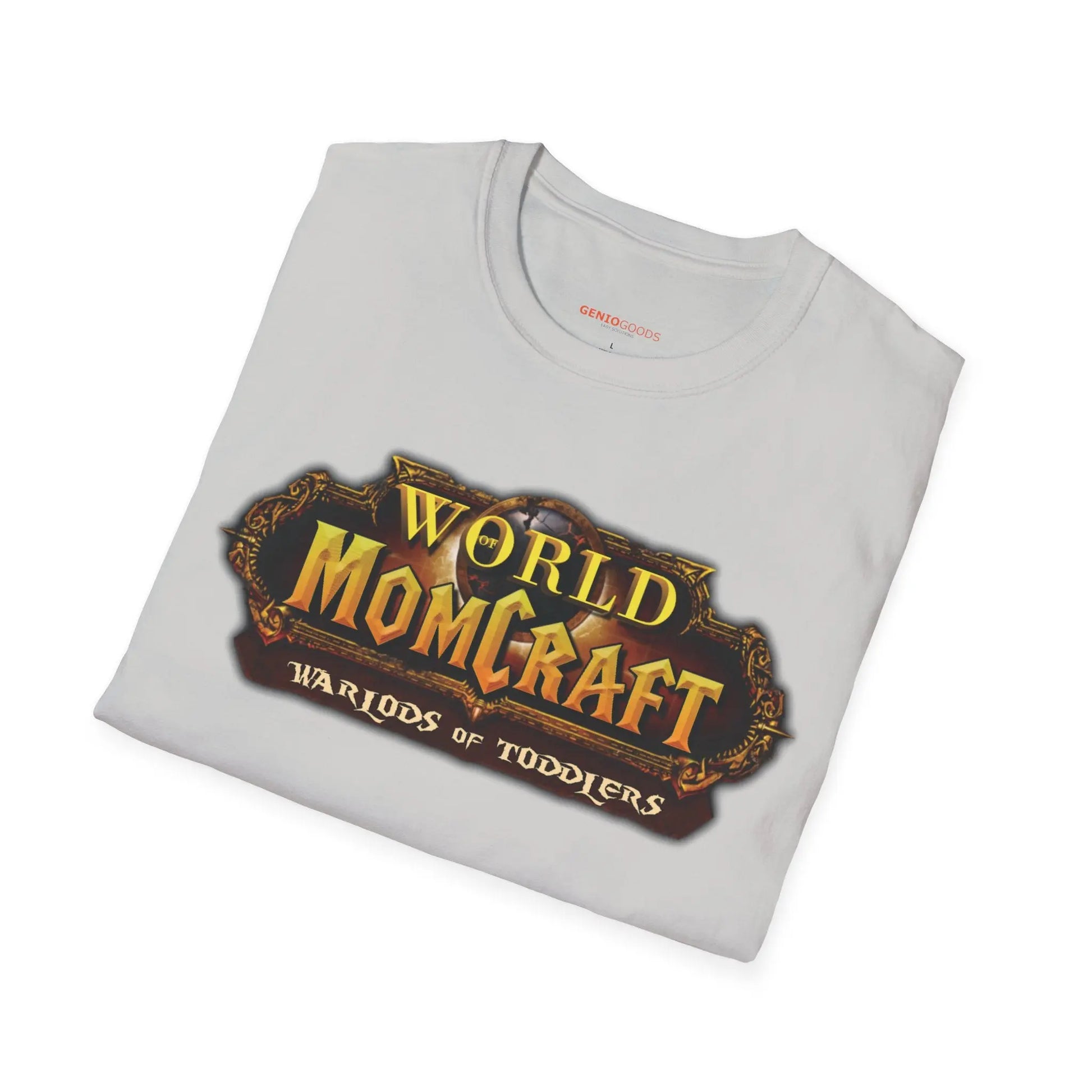 World of Momcraft | Unisex Softstyle T-Shirt | Perfect for World of Warcraft Moms  Geniogoods