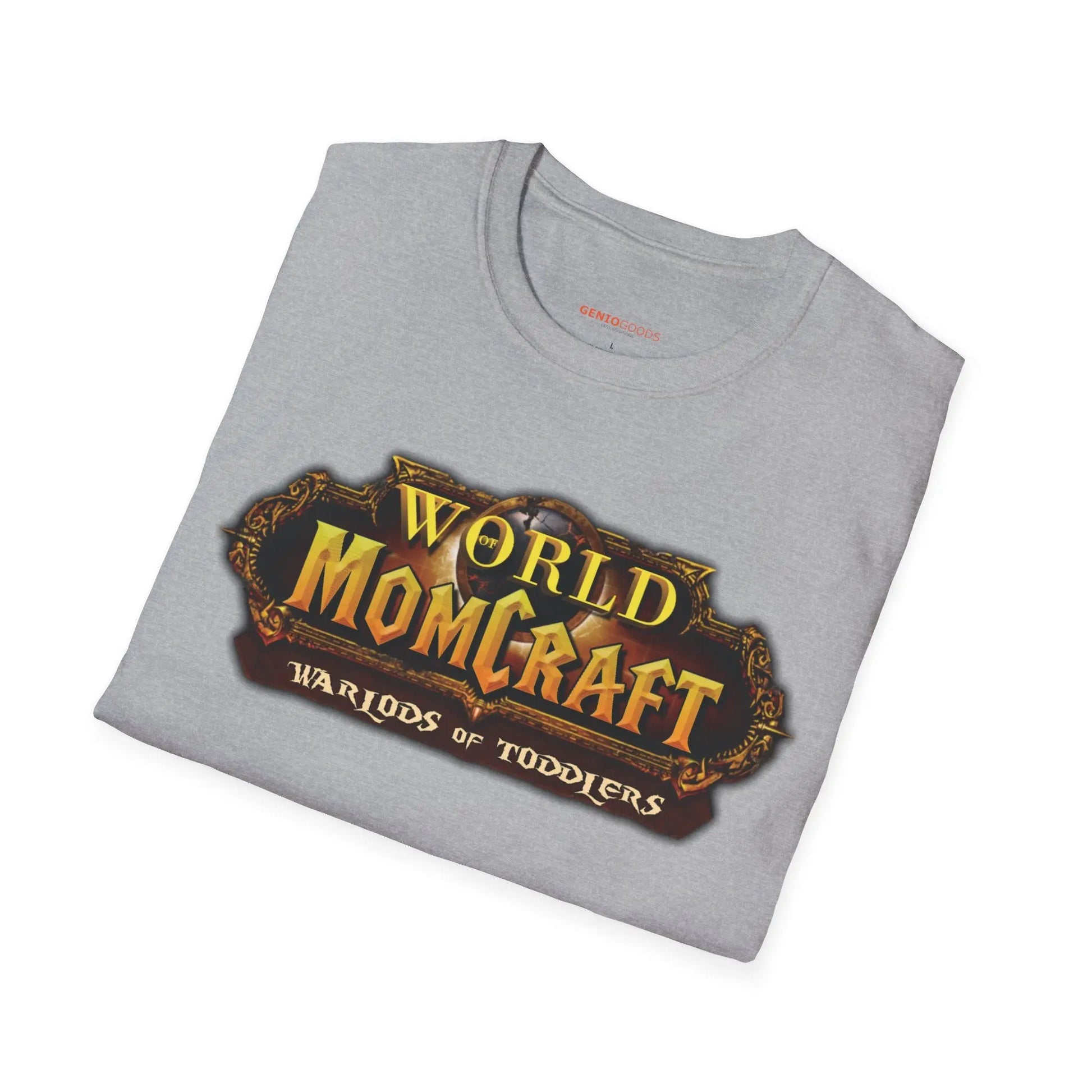 World of Momcraft | Unisex Softstyle T-Shirt | Perfect for World of Warcraft Moms  Geniogoods