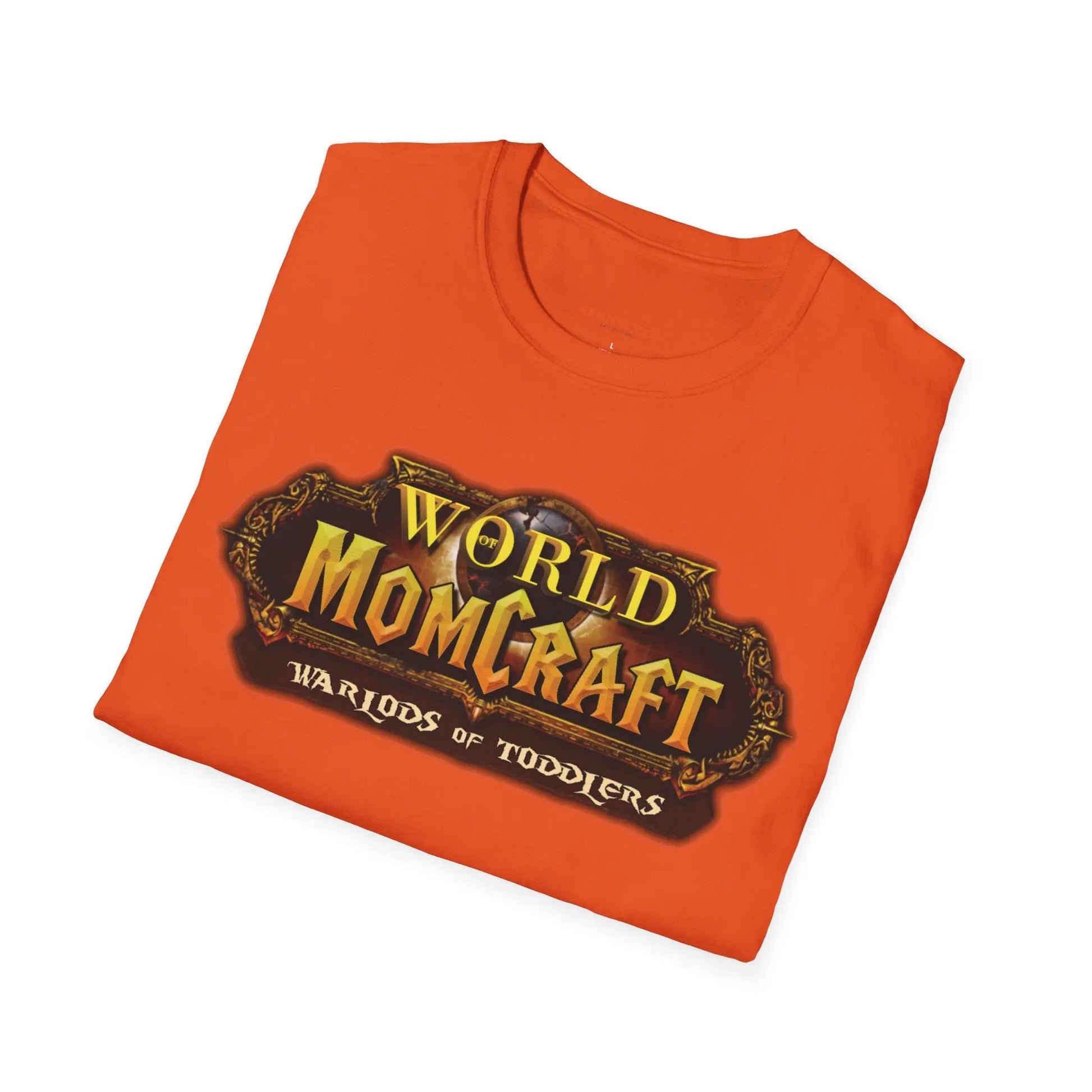 World of Momcraft | Unisex Softstyle T-Shirt | Perfect for World of Warcraft Moms  Geniogoods