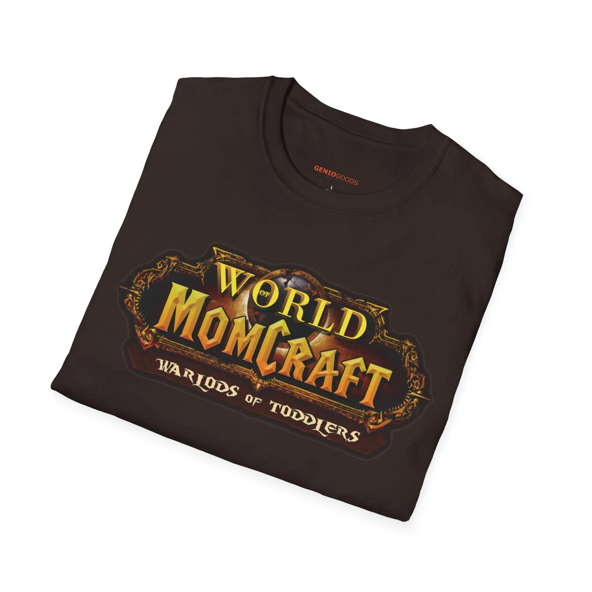 World of Momcraft | Unisex Softstyle T-Shirt | Perfect for World of Warcraft Moms  Geniogoods