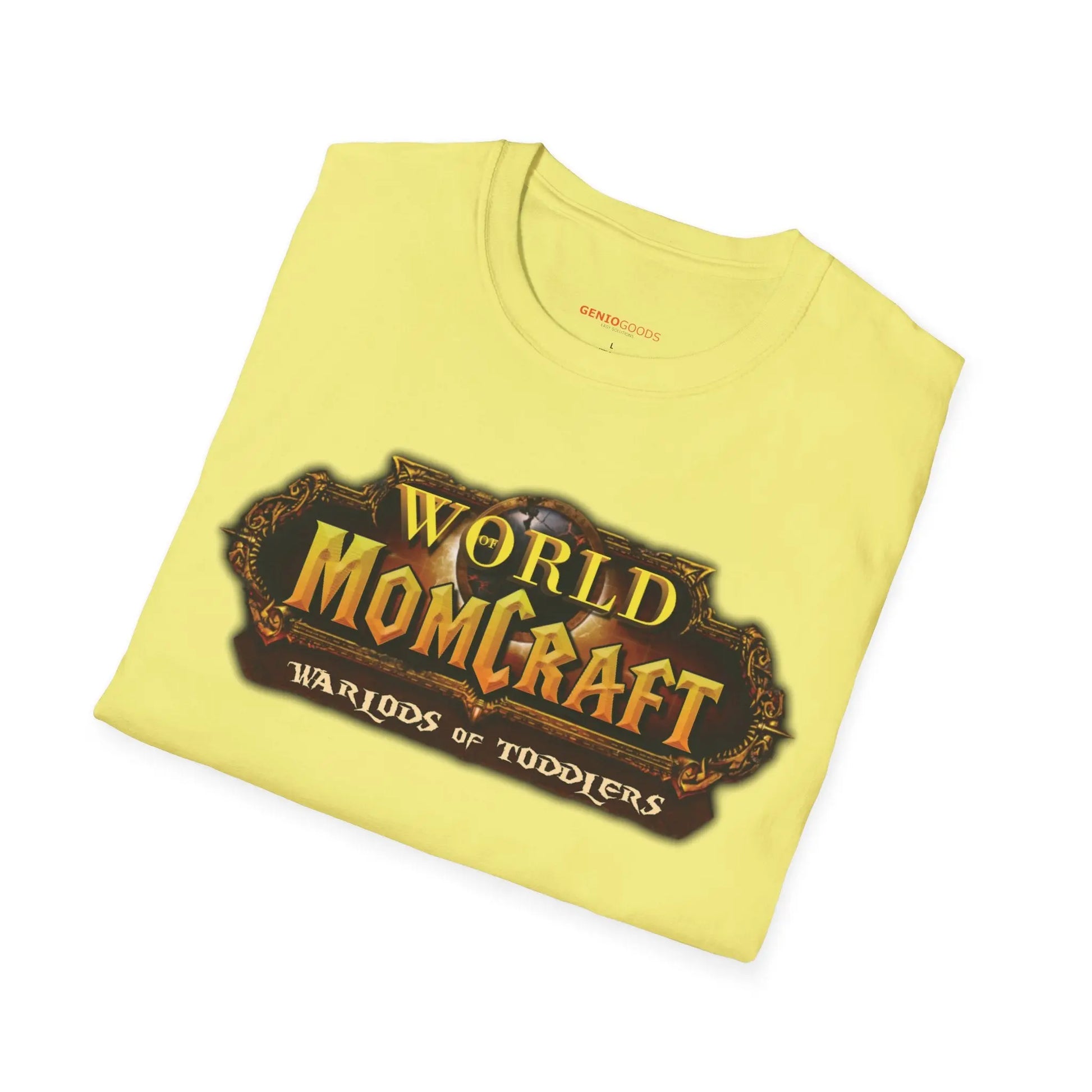 World of Momcraft | Unisex Softstyle T-Shirt | Perfect for World of Warcraft Moms  Geniogoods