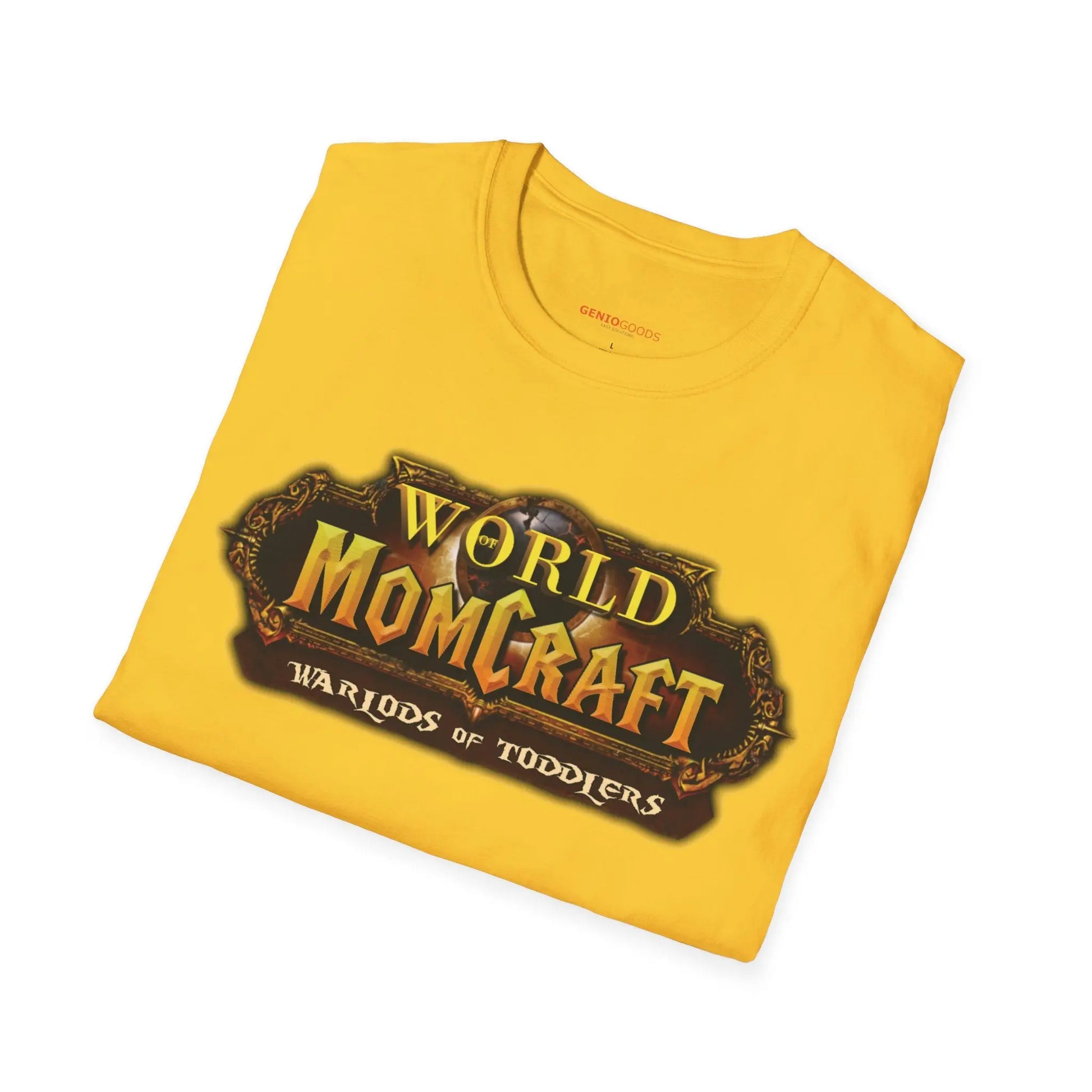World of Momcraft | Unisex Softstyle T-Shirt | Perfect for World of Warcraft Moms  Geniogoods
