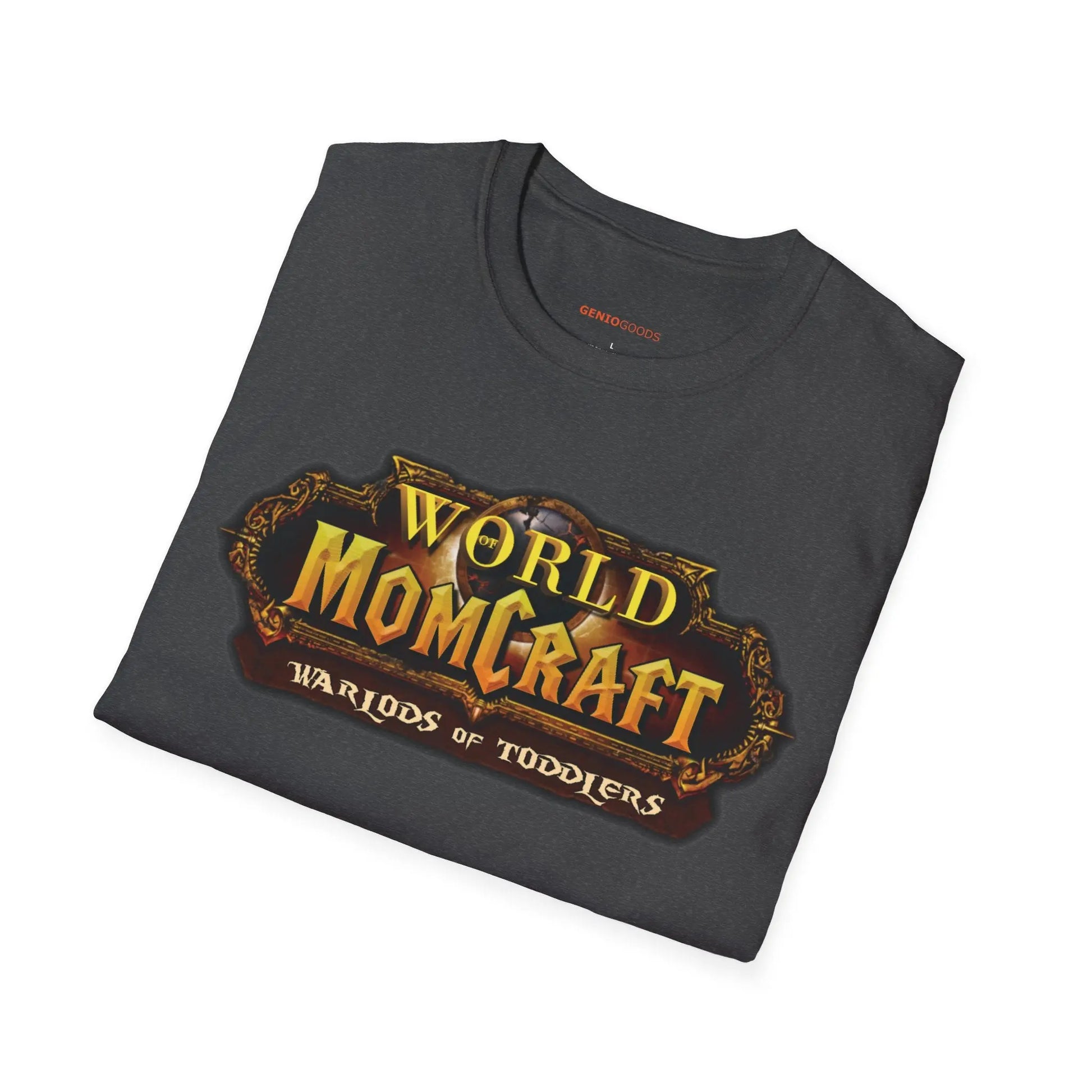World of Momcraft | Unisex Softstyle T-Shirt | Perfect for World of Warcraft Moms  Geniogoods