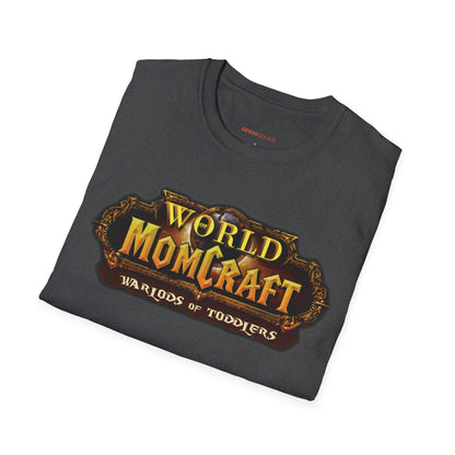 World of Momcraft | Unisex Softstyle T-Shirt | Perfect for World of Warcraft Moms  Geniogoods