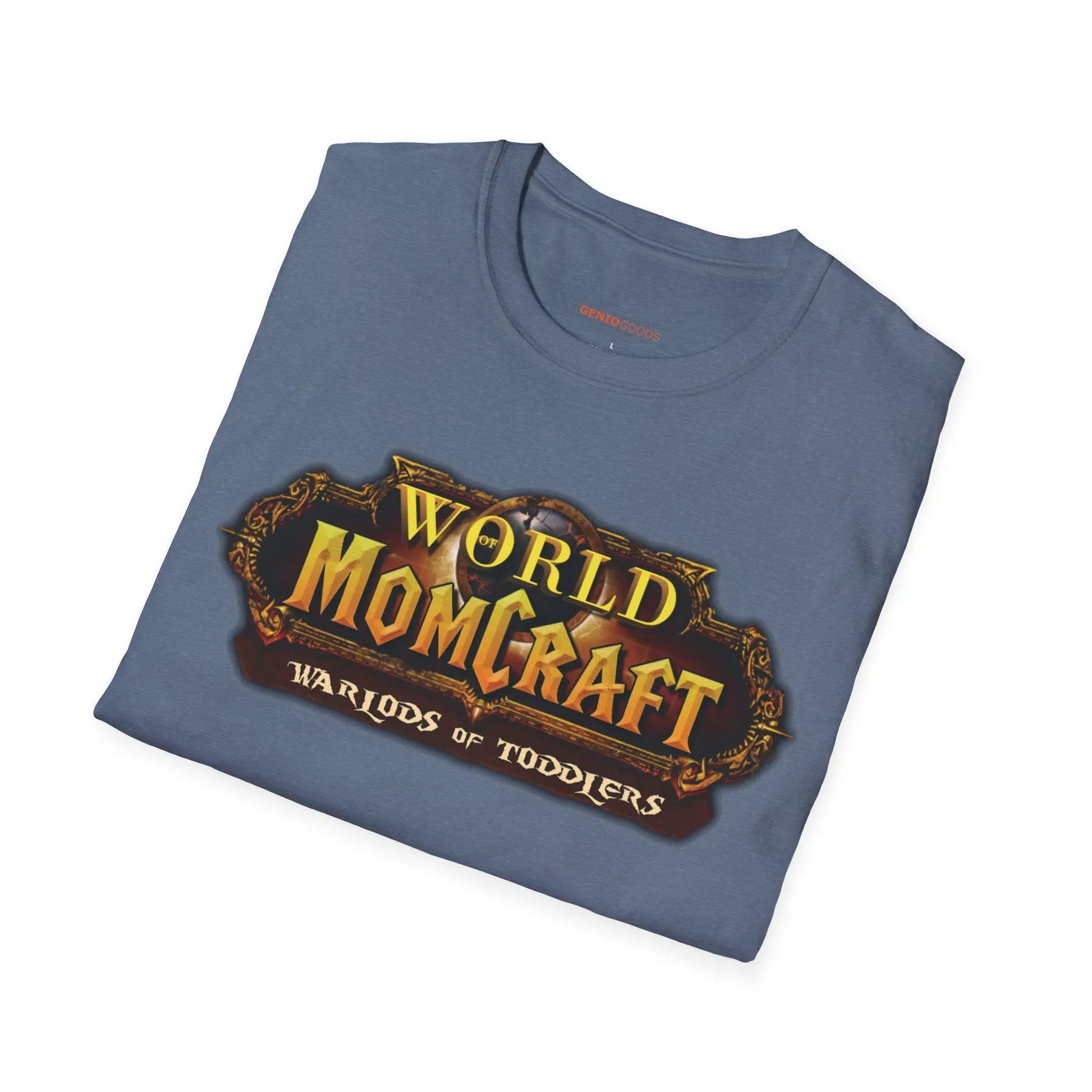 World of Momcraft | Unisex Softstyle T-Shirt | Perfect for World of Warcraft Moms  Geniogoods
