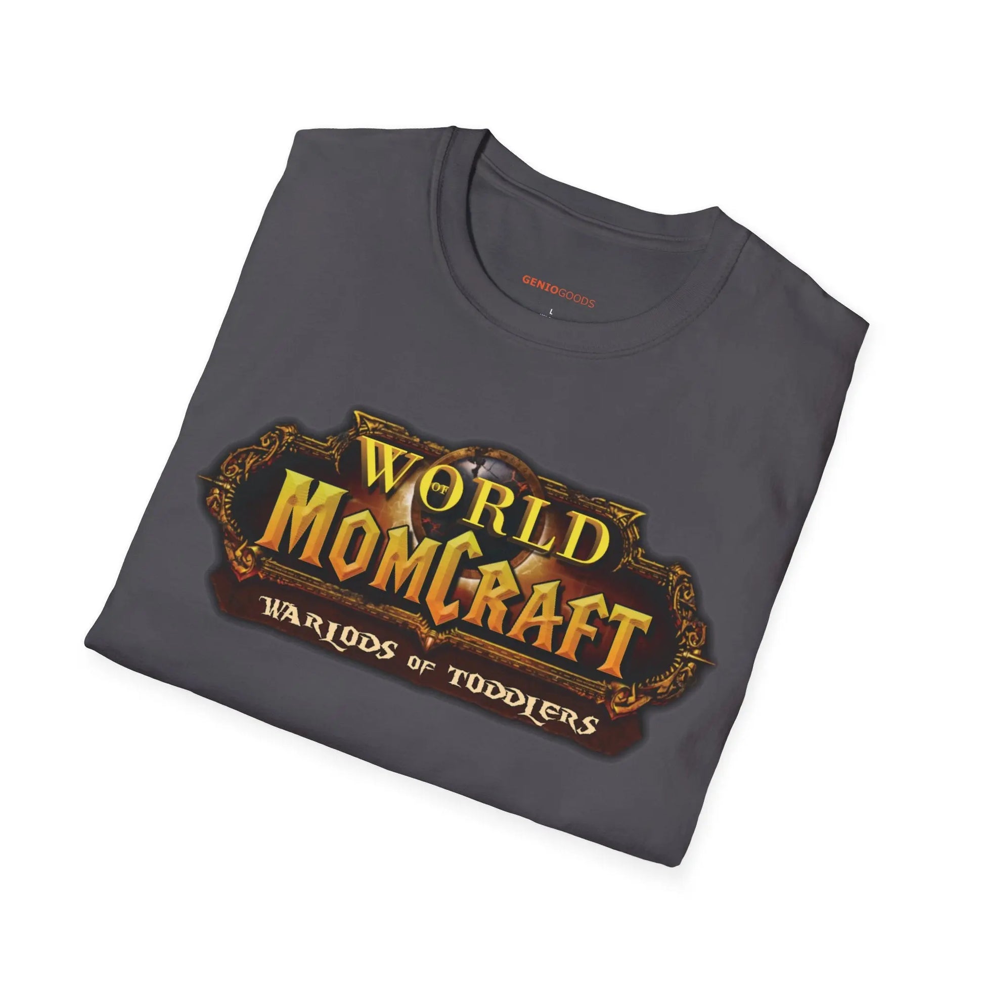 World of Momcraft | Unisex Softstyle T-Shirt | Perfect for World of Warcraft Moms  Geniogoods