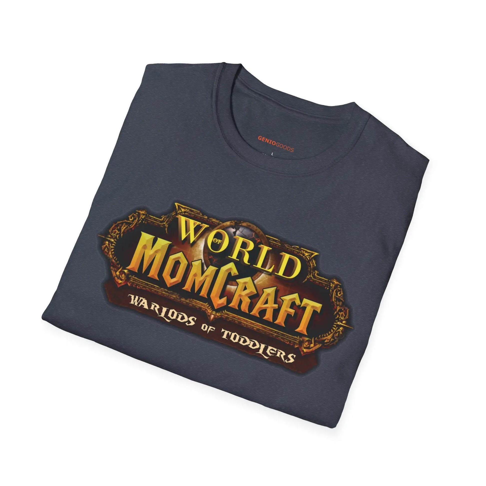 World of Momcraft | Unisex Softstyle T-Shirt | Perfect for World of Warcraft Moms  Geniogoods