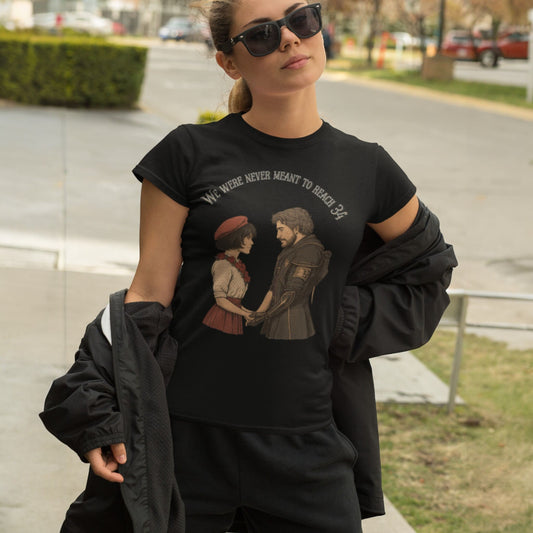 T-shirt Clair Obscure Expedition 33 – Nous n'étions pas censés atteindre 34