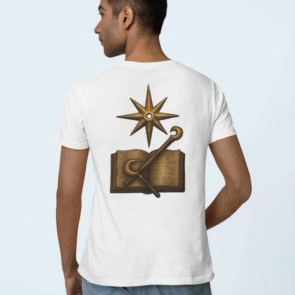 T-shirt de la Guilde des mages d'Oblivion – Motif éventail double face