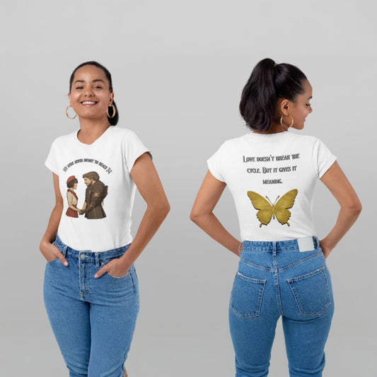 T-shirt Clair Obscure 33 – L’Amour Gravé des Deux Côtés