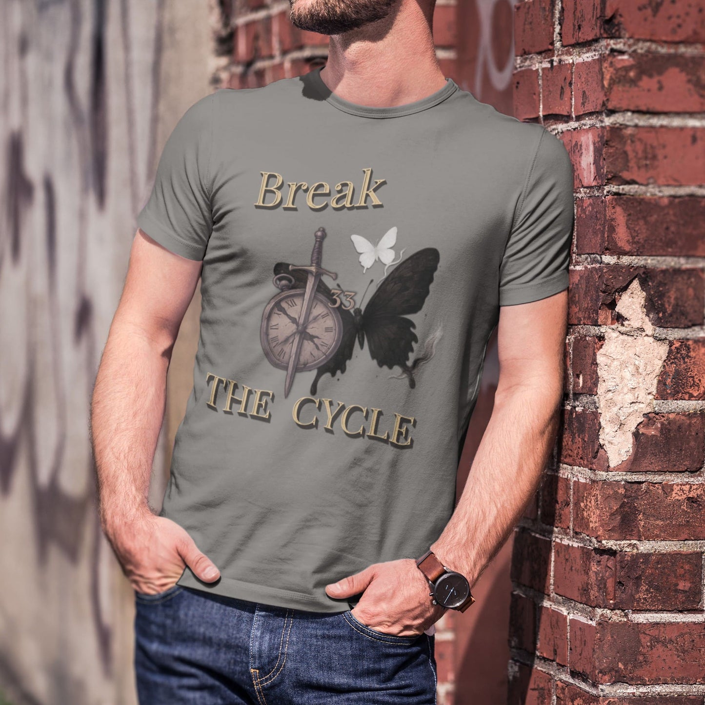 T-shirt Clair Obscure Expedition 33 – Briser le cycle