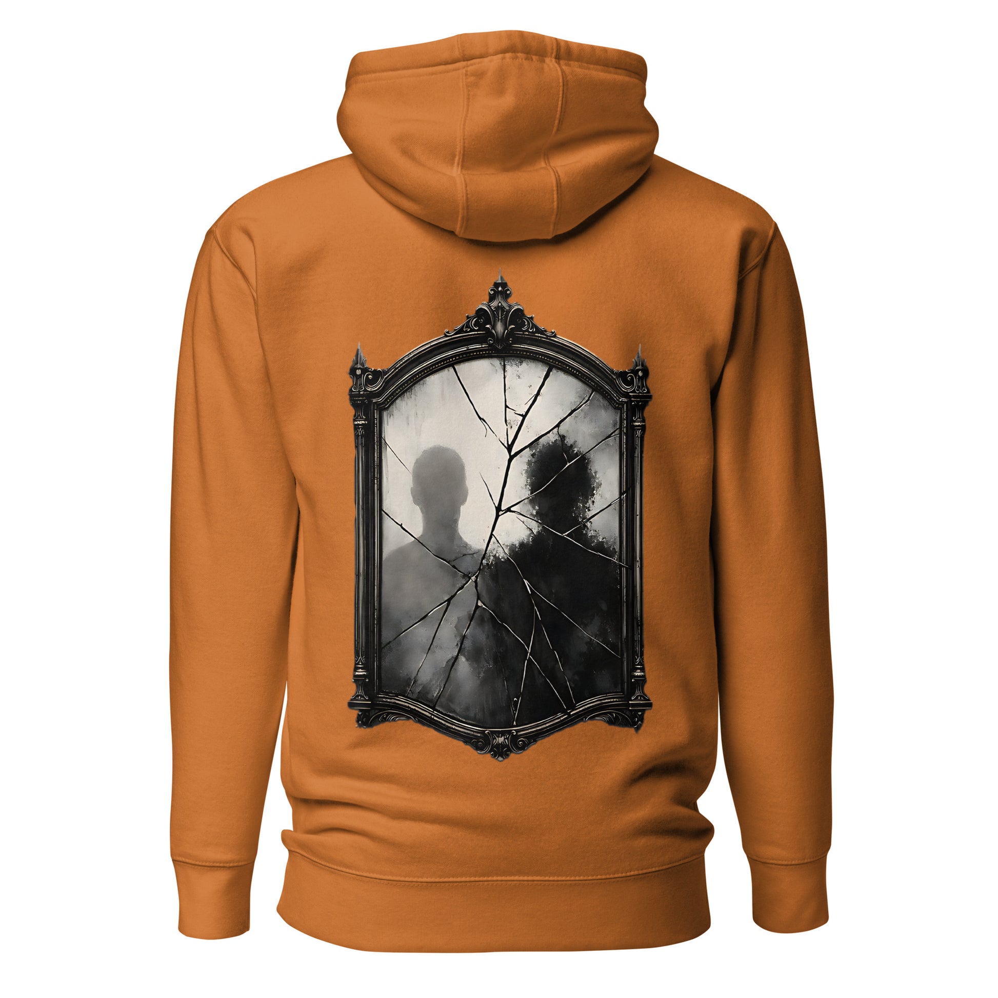 Back Print Psychological Horror Hoodie – What You See Is You – fan-made gamer merch by GenioGoods