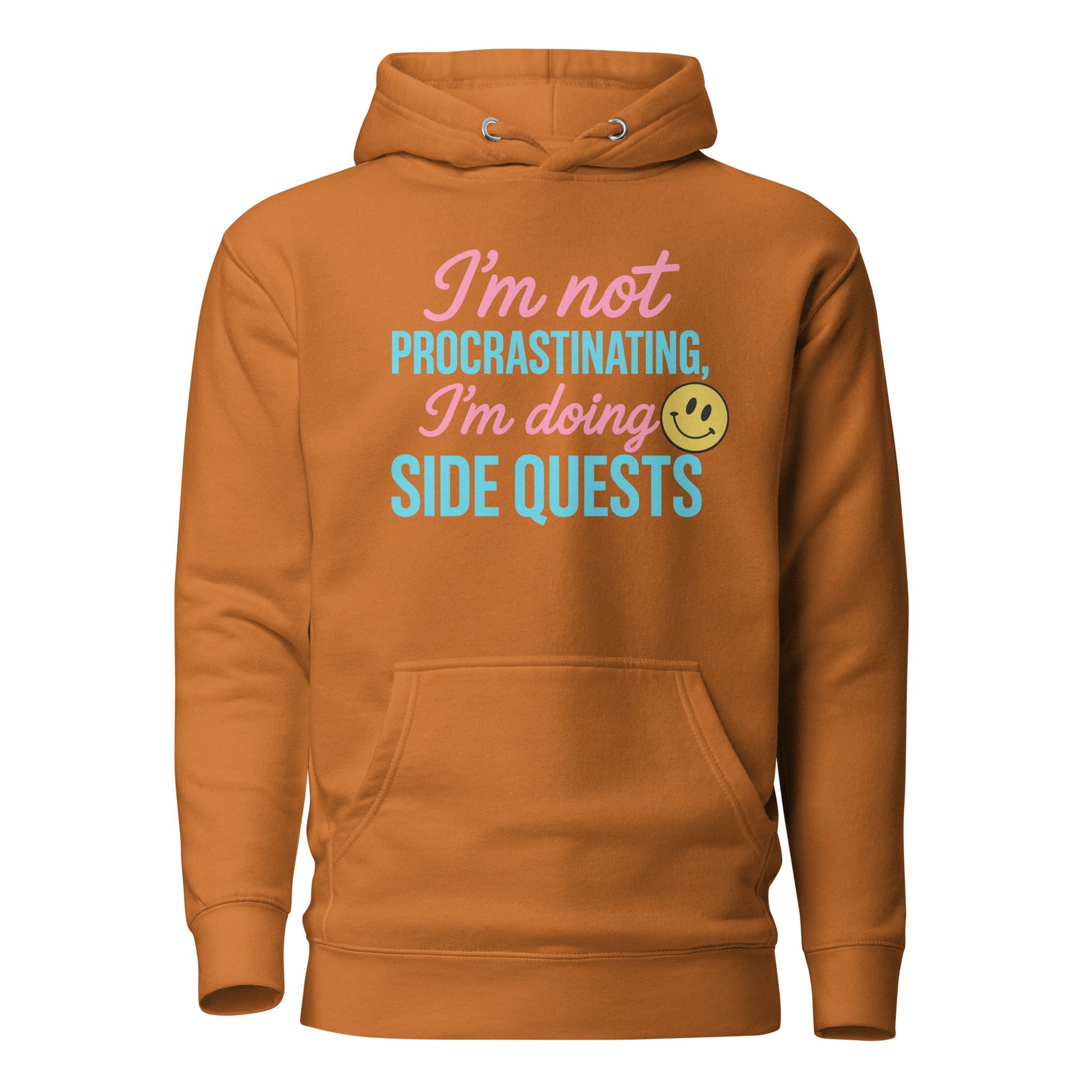 Side Quests Hoodie Funny Gamer Humor Cozy Streetwear – original gamer merch by GenioGoods