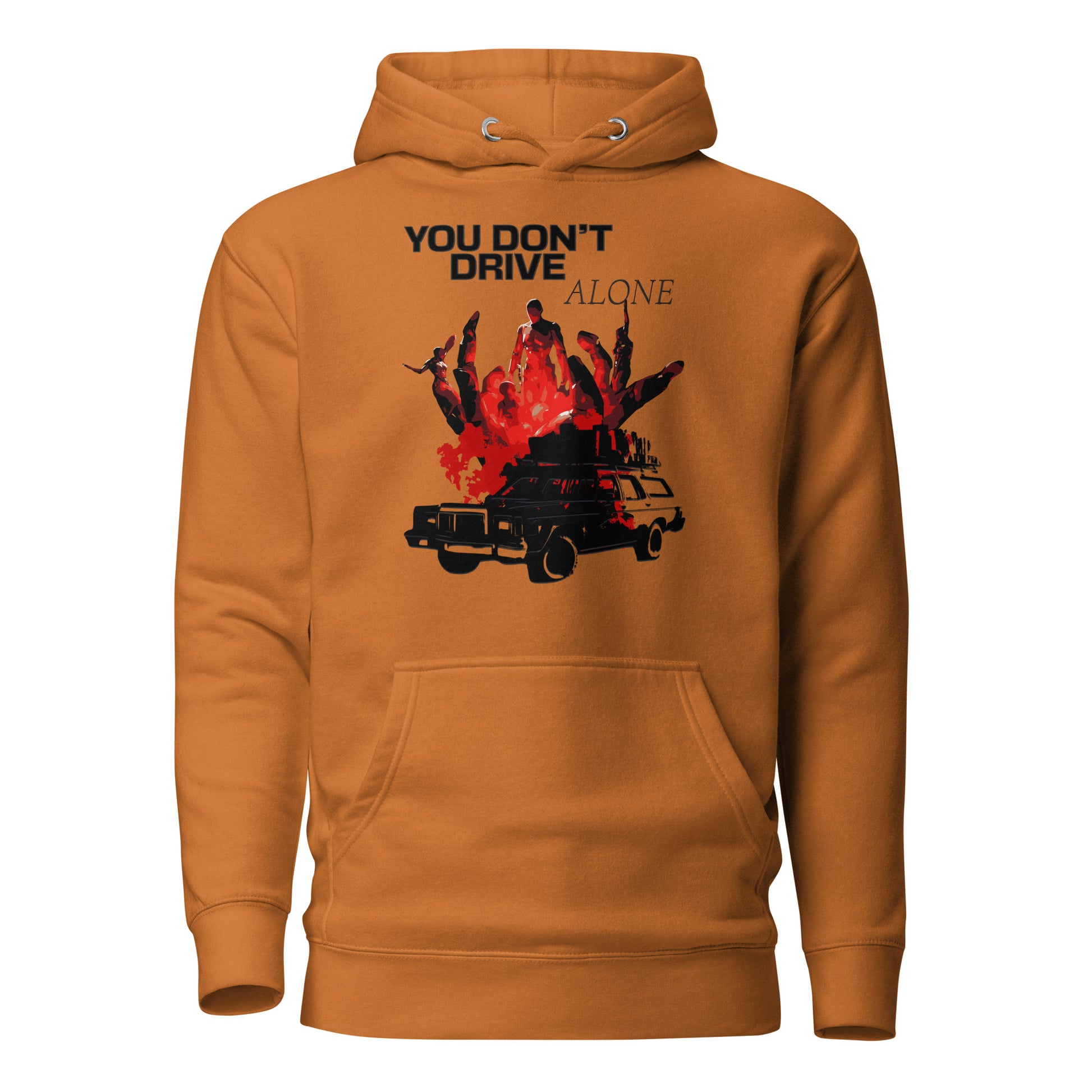 Hoodies featuring a game-inspired graphic design