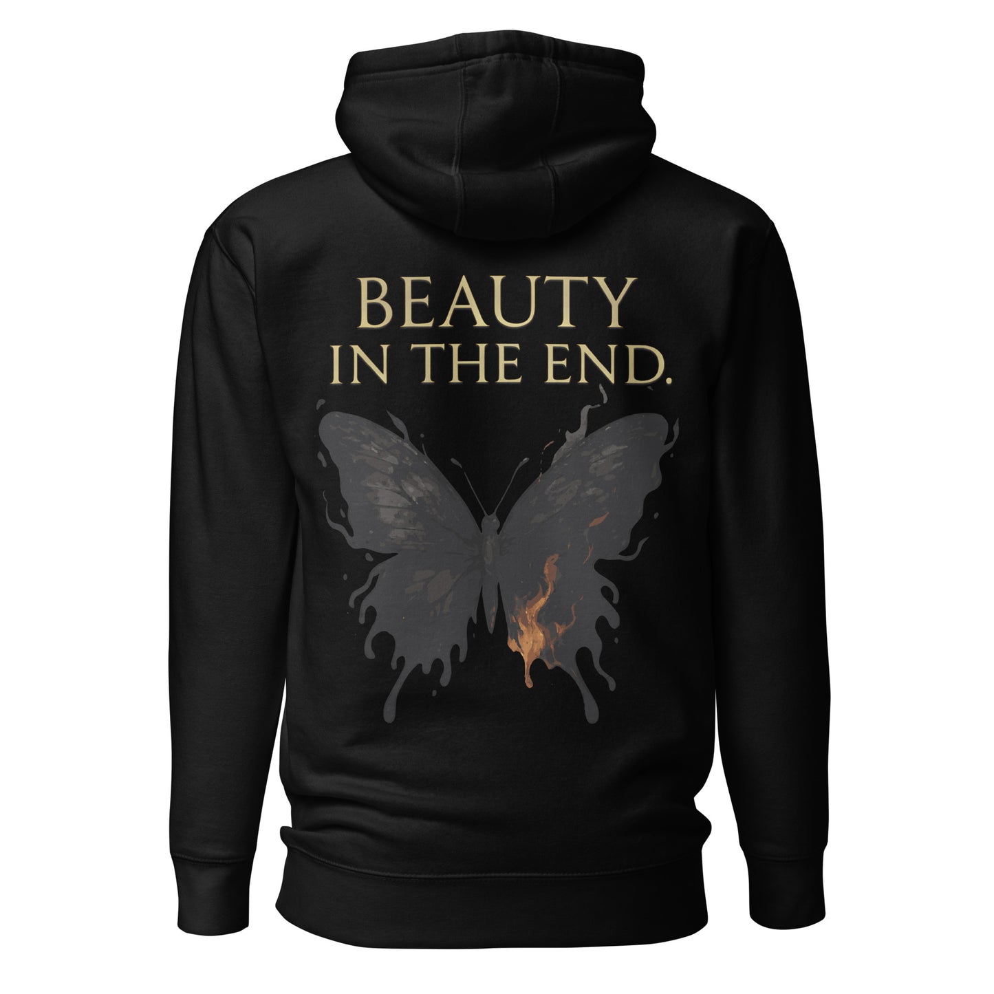 Dark Fantasy Hoodie – Beauty in the End | Clair Obscur 33 – fan-made gamer merch by GenioGoods
