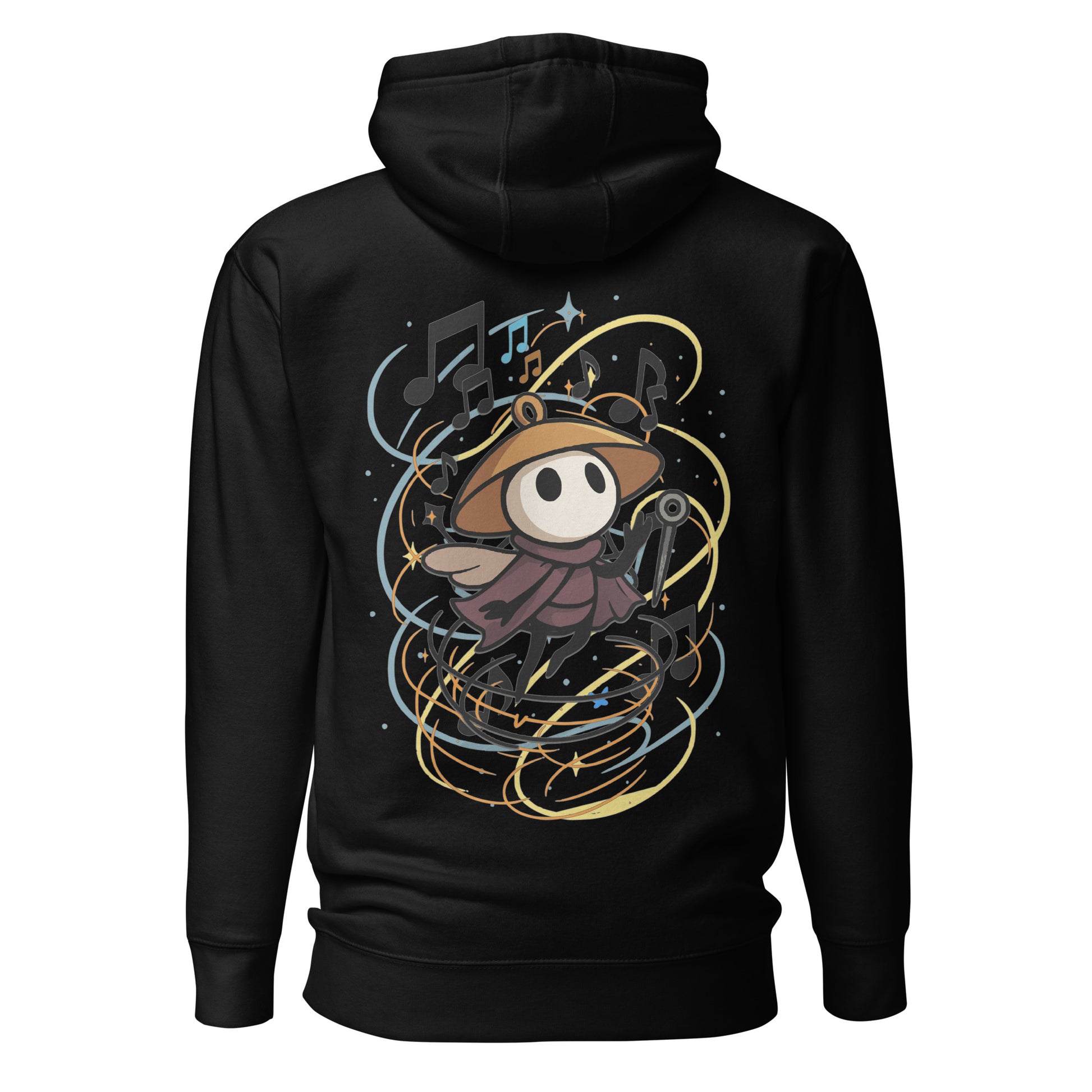 Silksong Bard Hoodie – Musical Tribute | Hollow Knight – fan-made gamer merch by GenioGoods