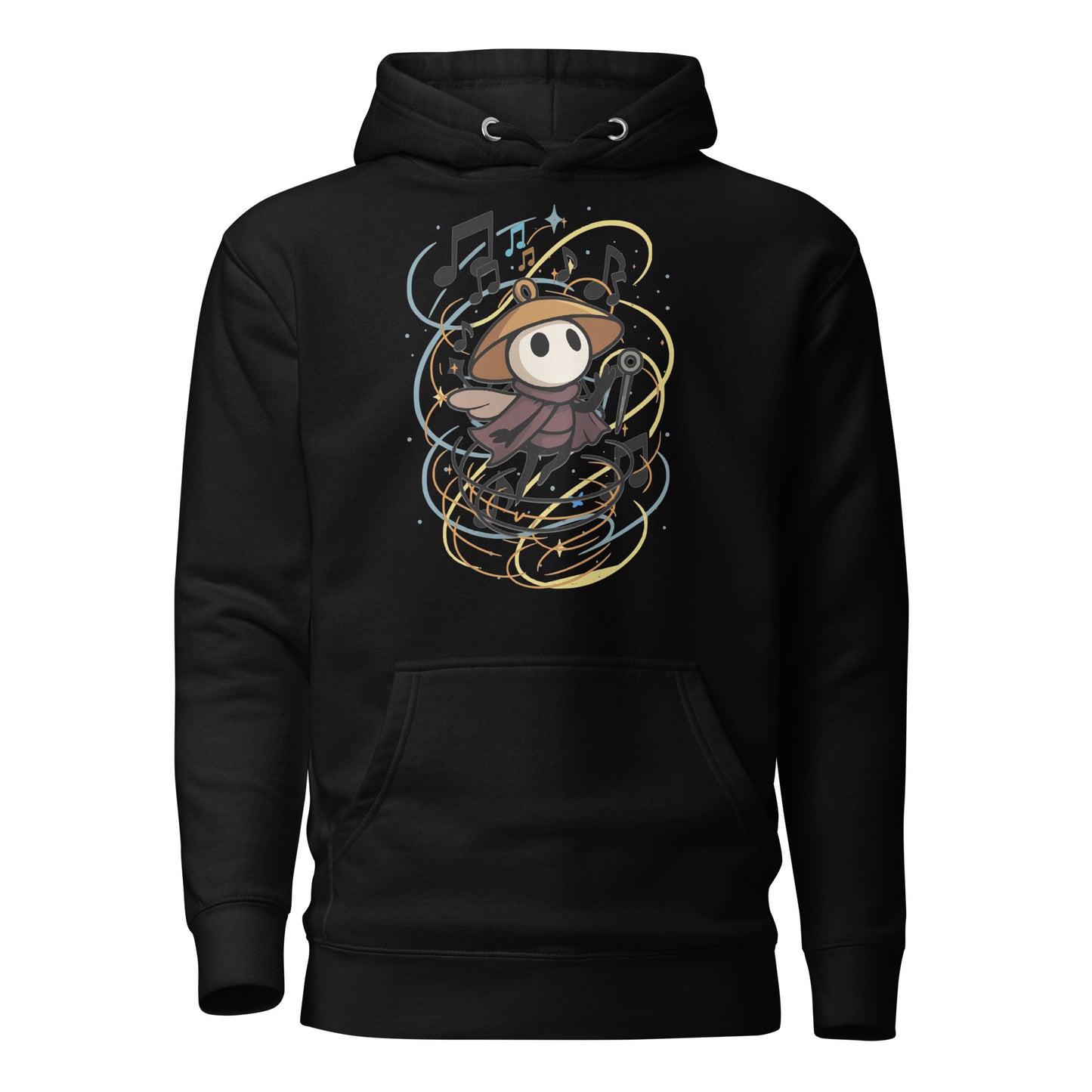 Sherma Silksong Hoodie – Musical Tribute to Hollow Knight – fan-made gamer merch by GenioGoods