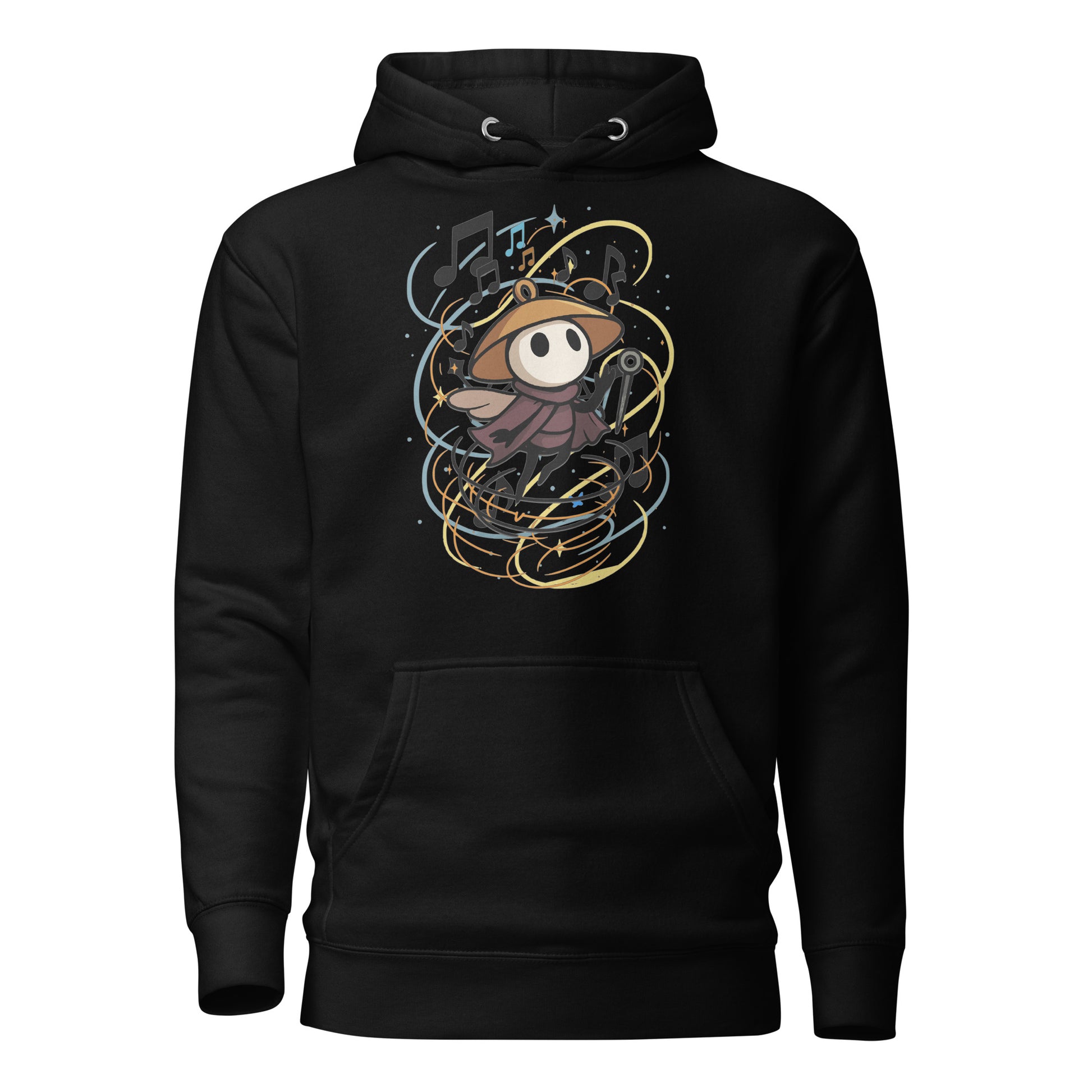 Sherma Silksong Hoodie – Musical Tribute to Hollow Knight – fan-made gamer merch by GenioGoods