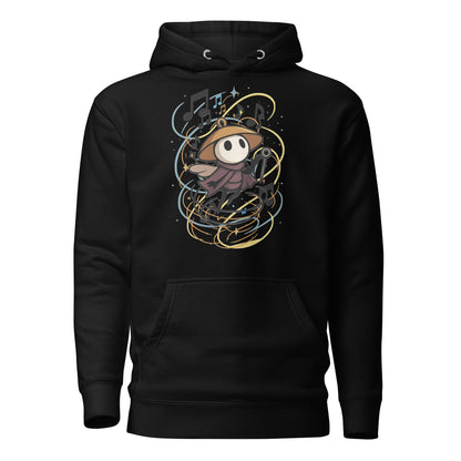 Sherma Silksong Hoodie – Musical Tribute to Hollow Knight – fan-made gamer merch by GenioGoods
