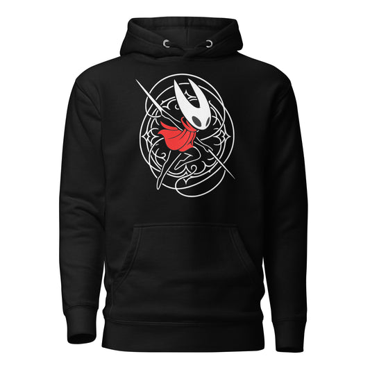 Hornet Silksong Hoodie – Fan Tribute to Hollow Knight – fan-made gamer merch by GenioGoods