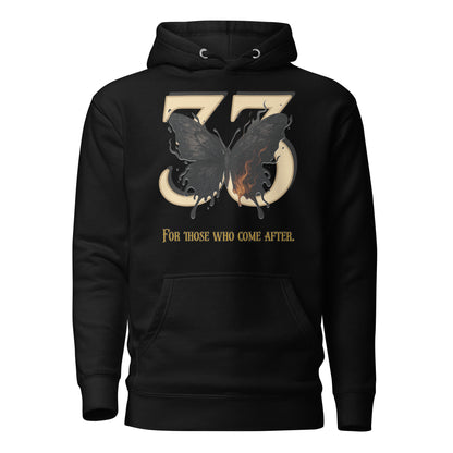 Clair Obscur 33 Hoodie – Legacy Butterfly Tribute – fan-made gamer merch by GenioGoods