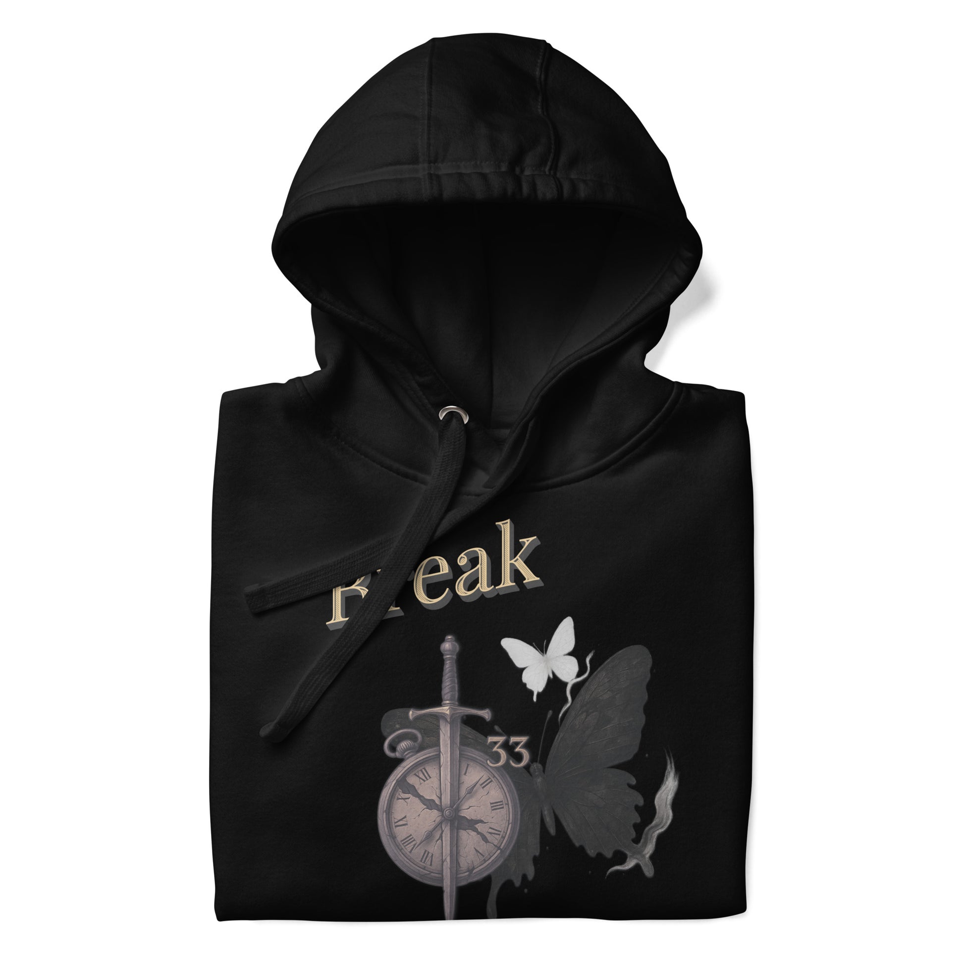 Break the Cycle Hoodie – Symbol of Rebirth | Clair Obscur 33 – fan-made gamer merch by GenioGoods