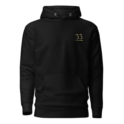 Dark Fantasy Hoodie – Beauty in the End | Clair Obscur 33 – fan-made gamer merch by GenioGoods