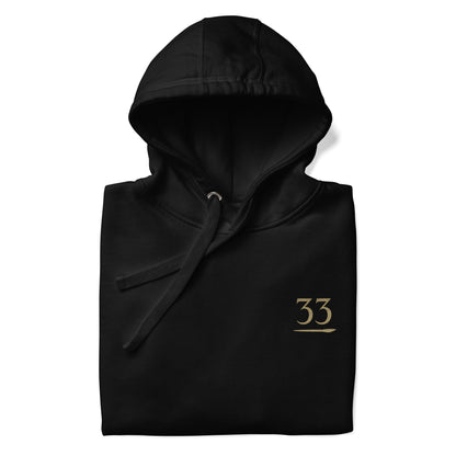 Dark Fantasy Hoodie – Beauty in the End | Clair Obscur 33 – fan-made gamer merch by GenioGoods