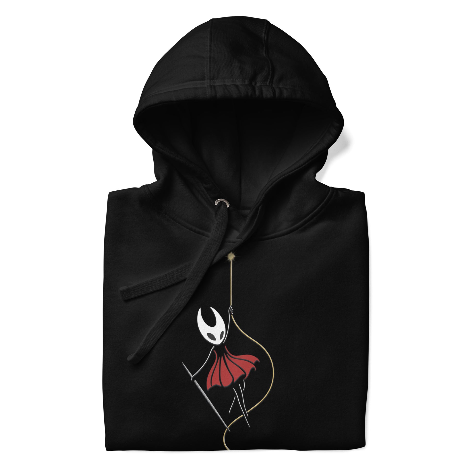 Silksong Ascension Hoodie – Rise in Light | Hornet Art – fan-made gamer merch by GenioGoods