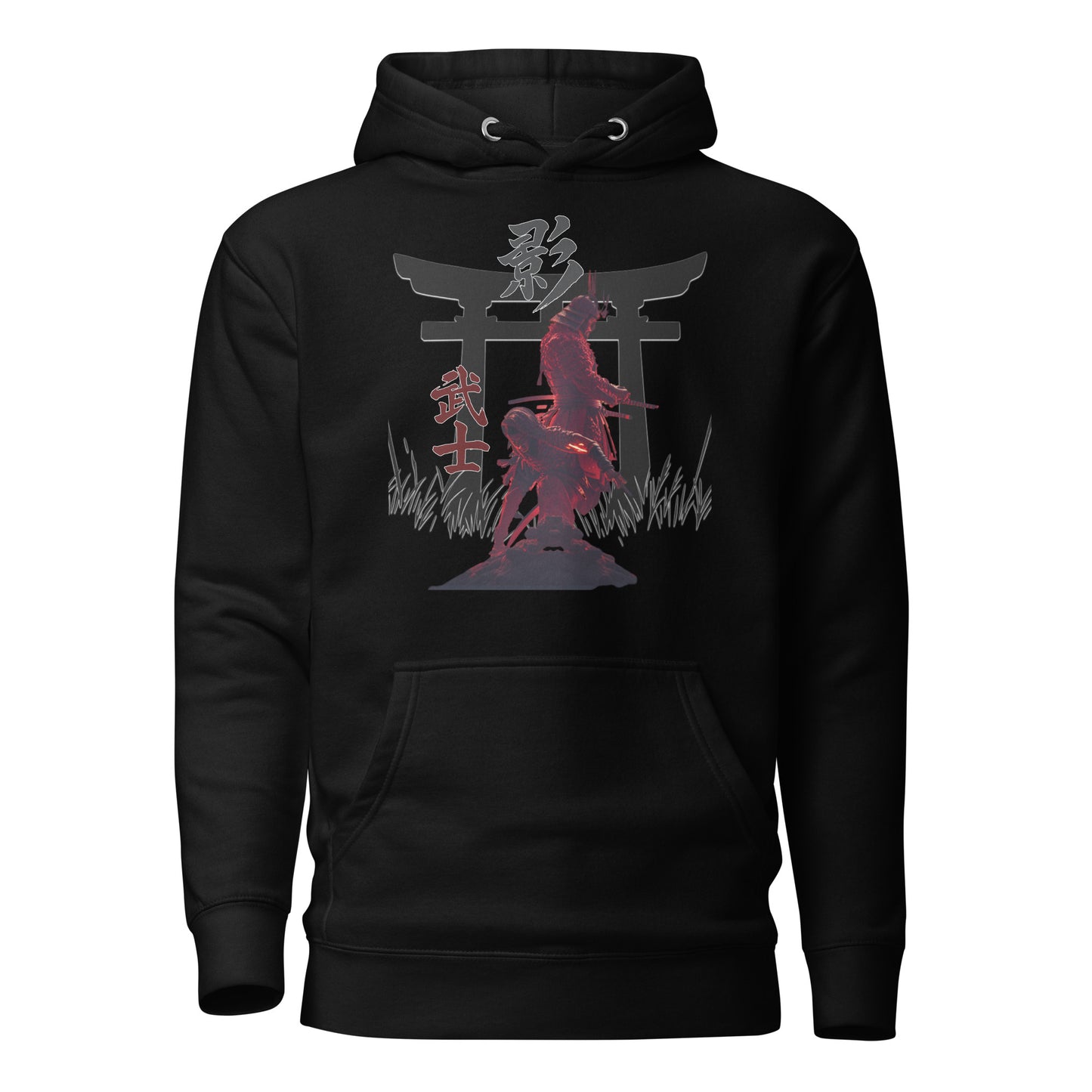 Torii Alliance Hoodie – Samurai x Ninja Tribute | AC Shadows – fan-made gamer merch by GenioGoods