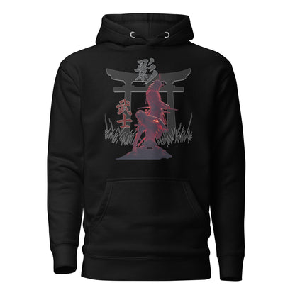 Torii Alliance Hoodie – Samurai x Ninja Tribute | AC Shadows – fan-made gamer merch by GenioGoods