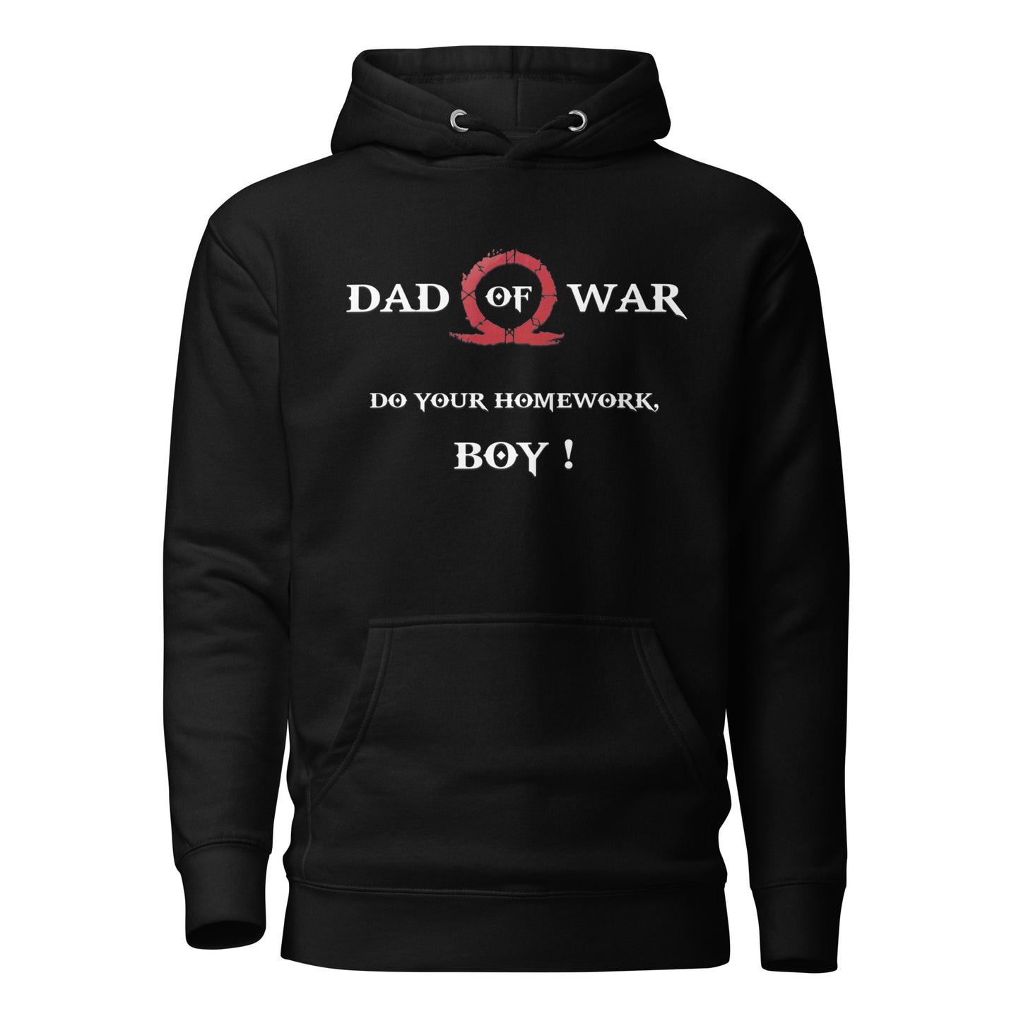 Dad of War Hoodie – Funny Gamer Father Tribute – fan-made gamer merch by GenioGoods