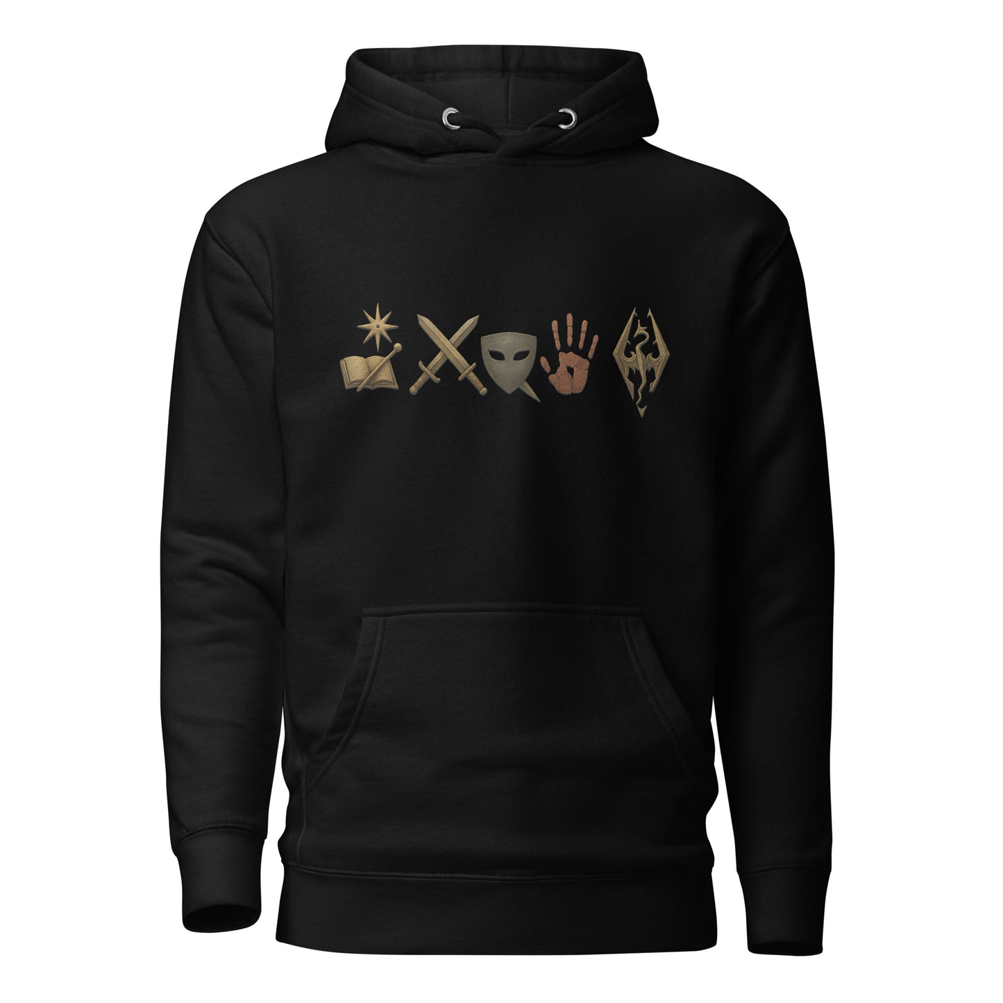 Elder Scrolls Guild Symbols Hoodie – Legacy Edition – fan-made gamer merch by GenioGoods
