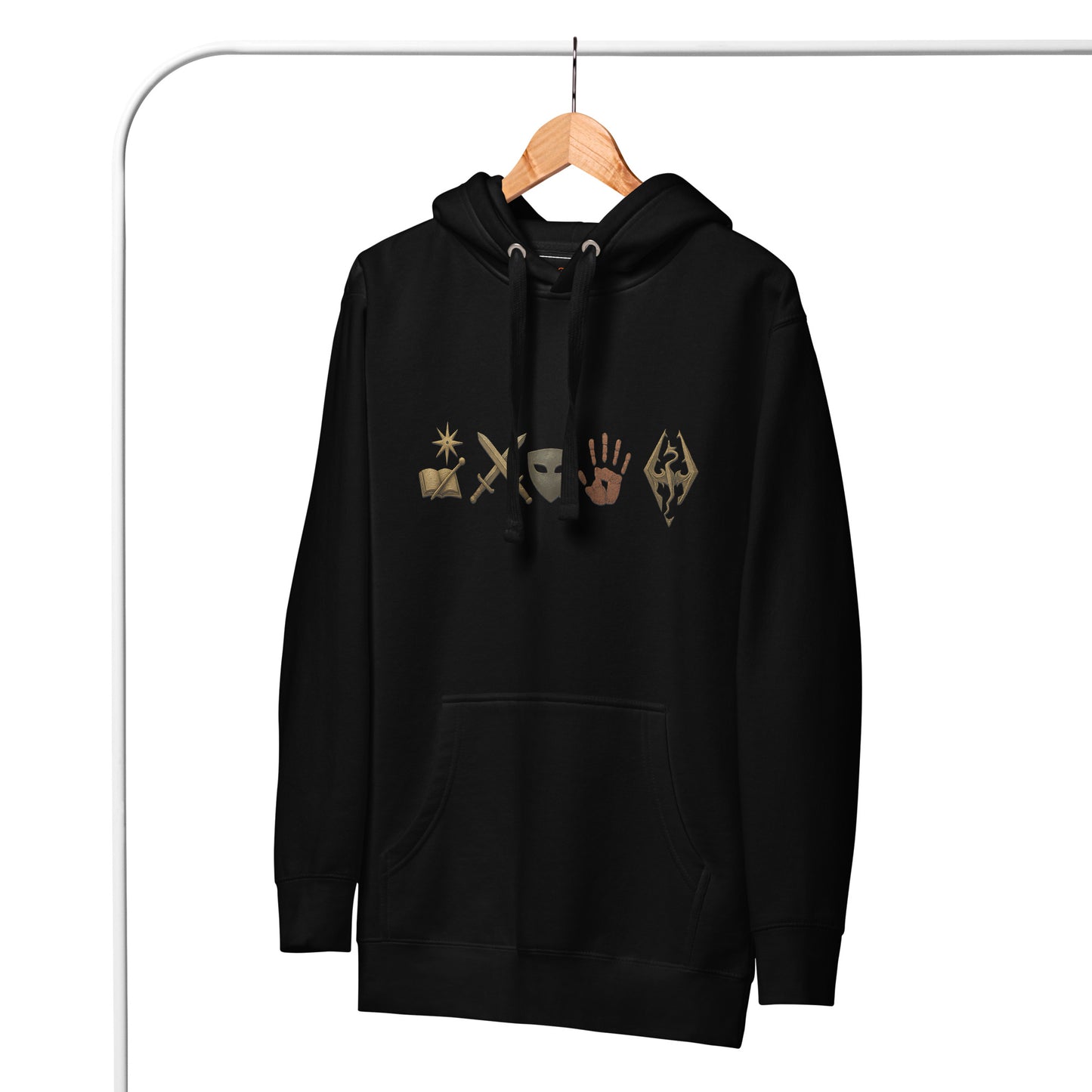Elder Scrolls Guild Symbols Hoodie – Legacy Edition – fan-made gamer merch by GenioGoods